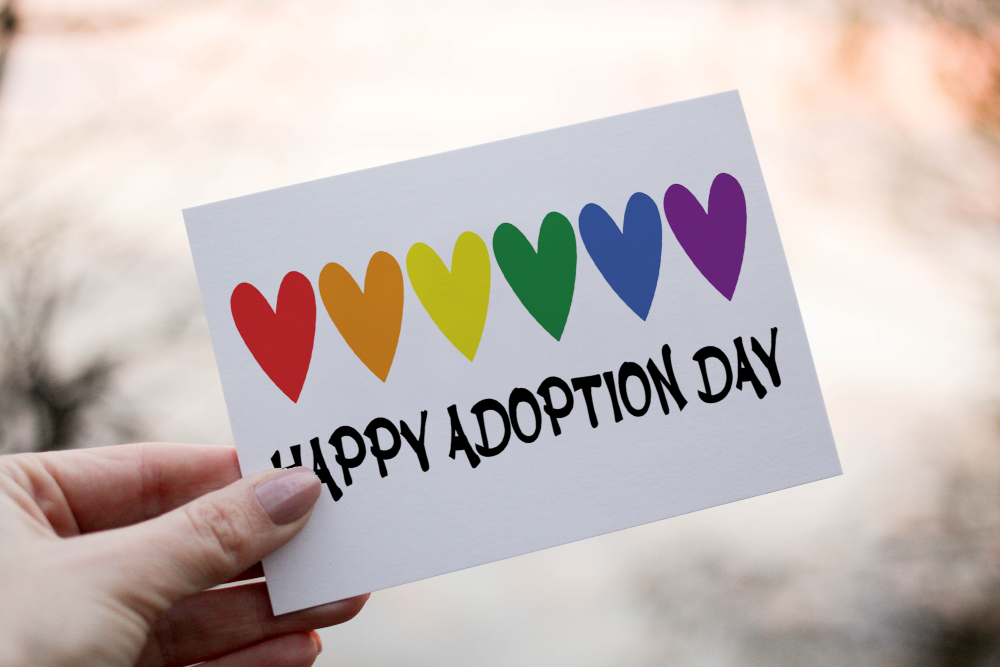 Happy Adoption Day Card, Congratulations Adoption for New Child